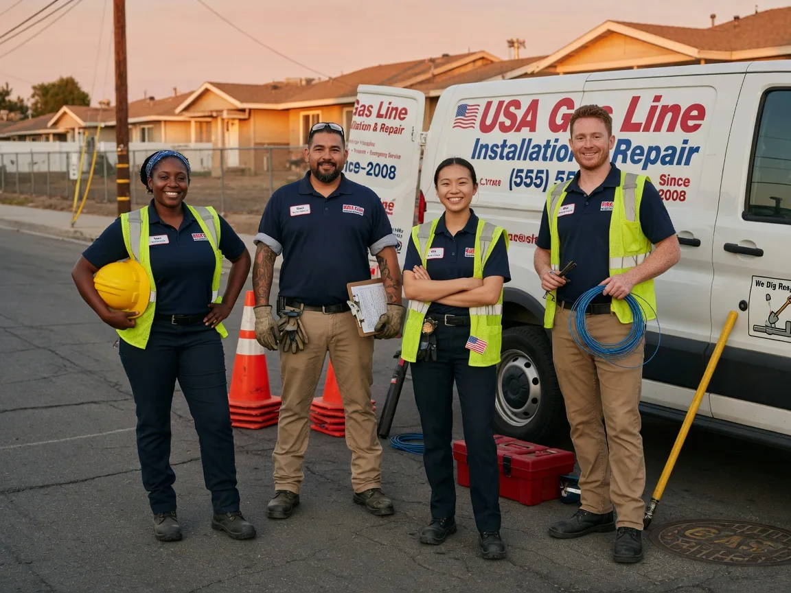 Gas Line Installation company in Bishop Hill, IL
